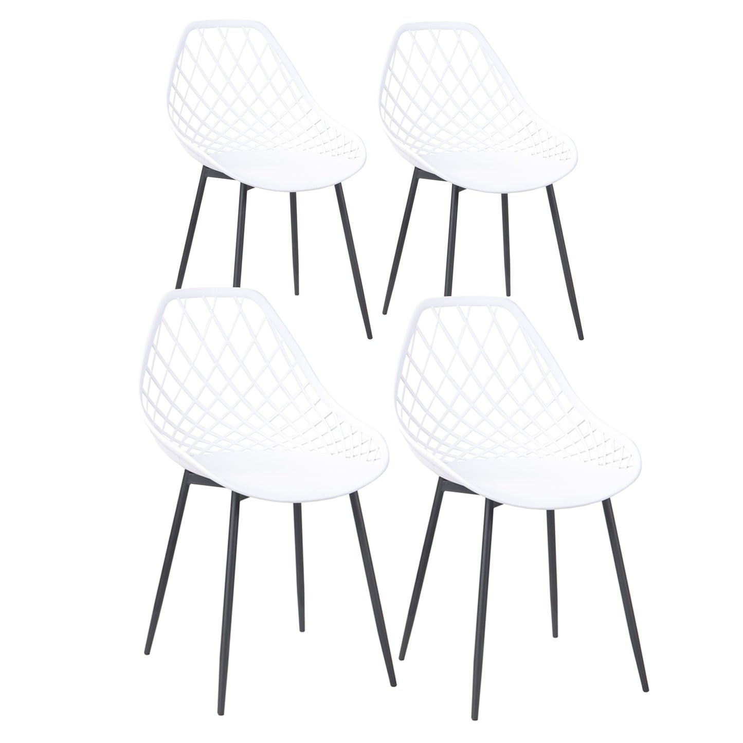 Dining Chairs Design Plastic Seat Metal Legs Kroos