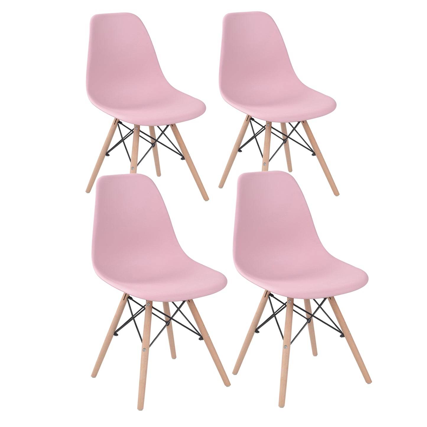Dining Chairs Design Plastic Seat Metal Legs Rico