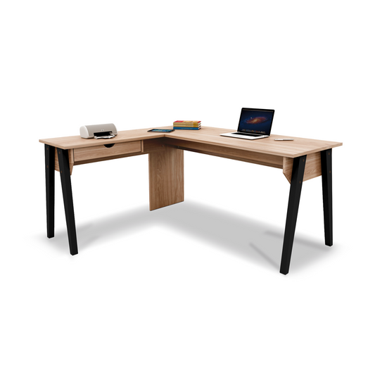 Corner Desk Oak SKANOR