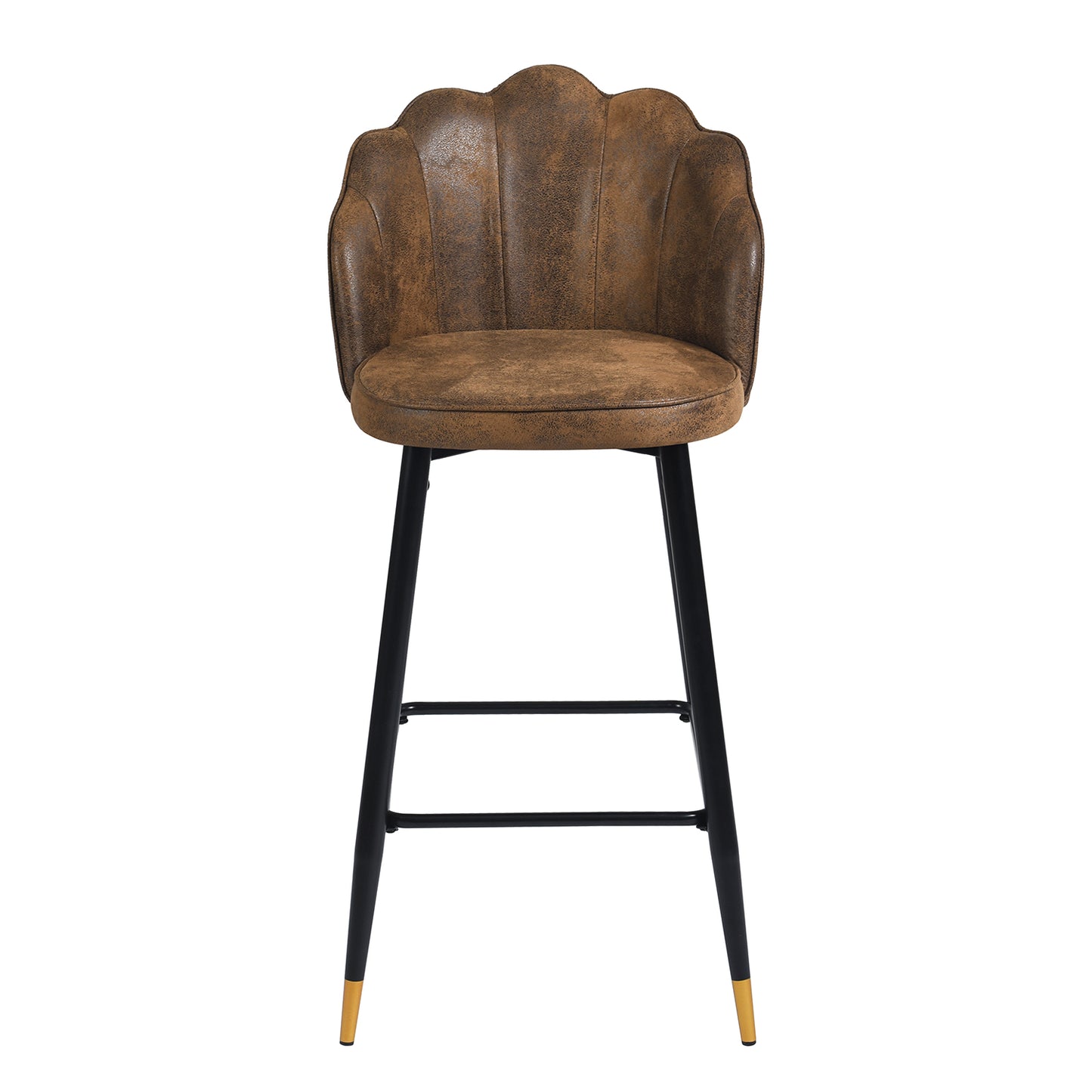 Barstools Suede Upholstered Bar Stools Acuff