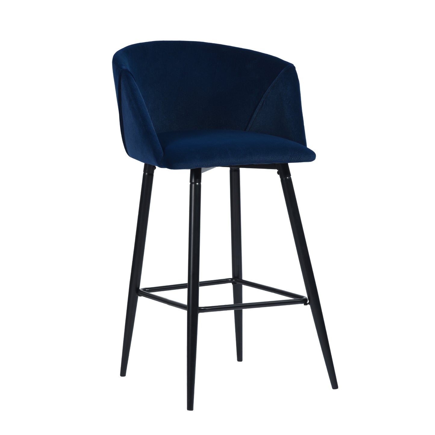 Barstools Velvet Upholstered Bar Stools Aldridge