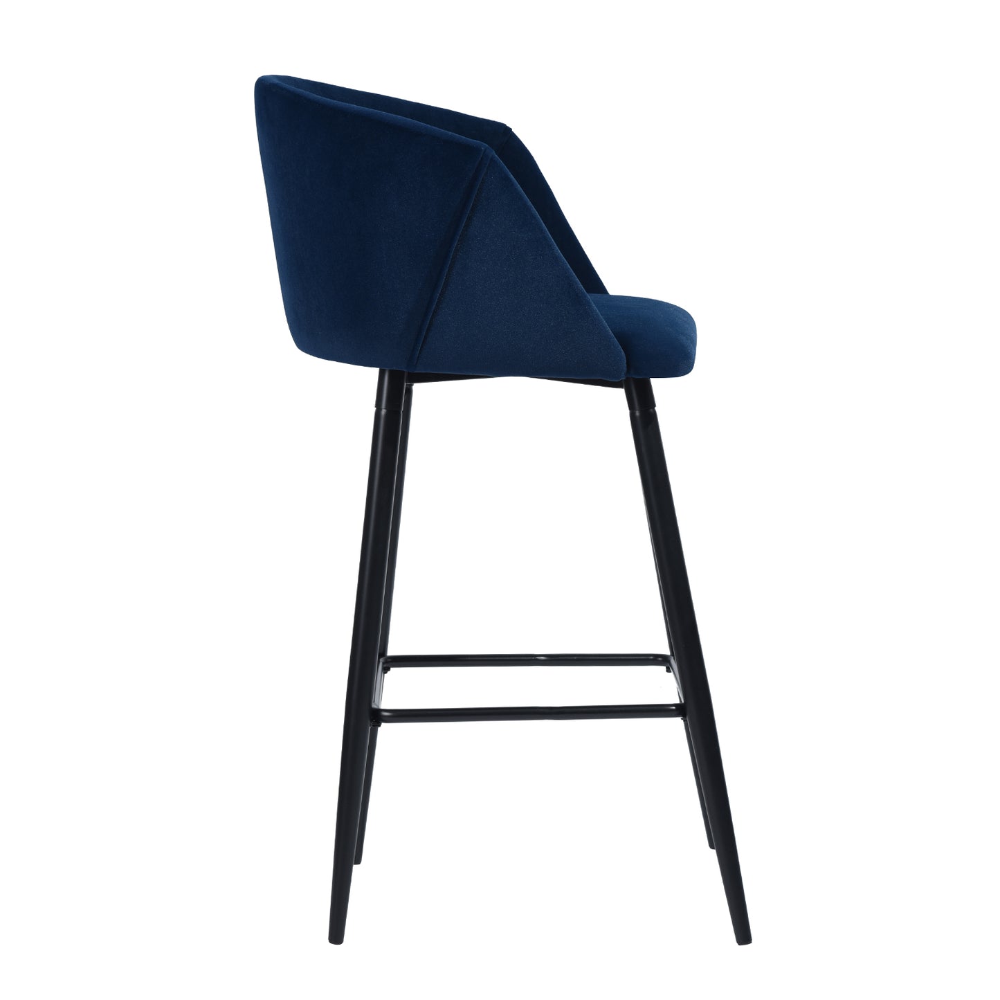 Barstools Velvet Upholstered Bar Stools Aldridge