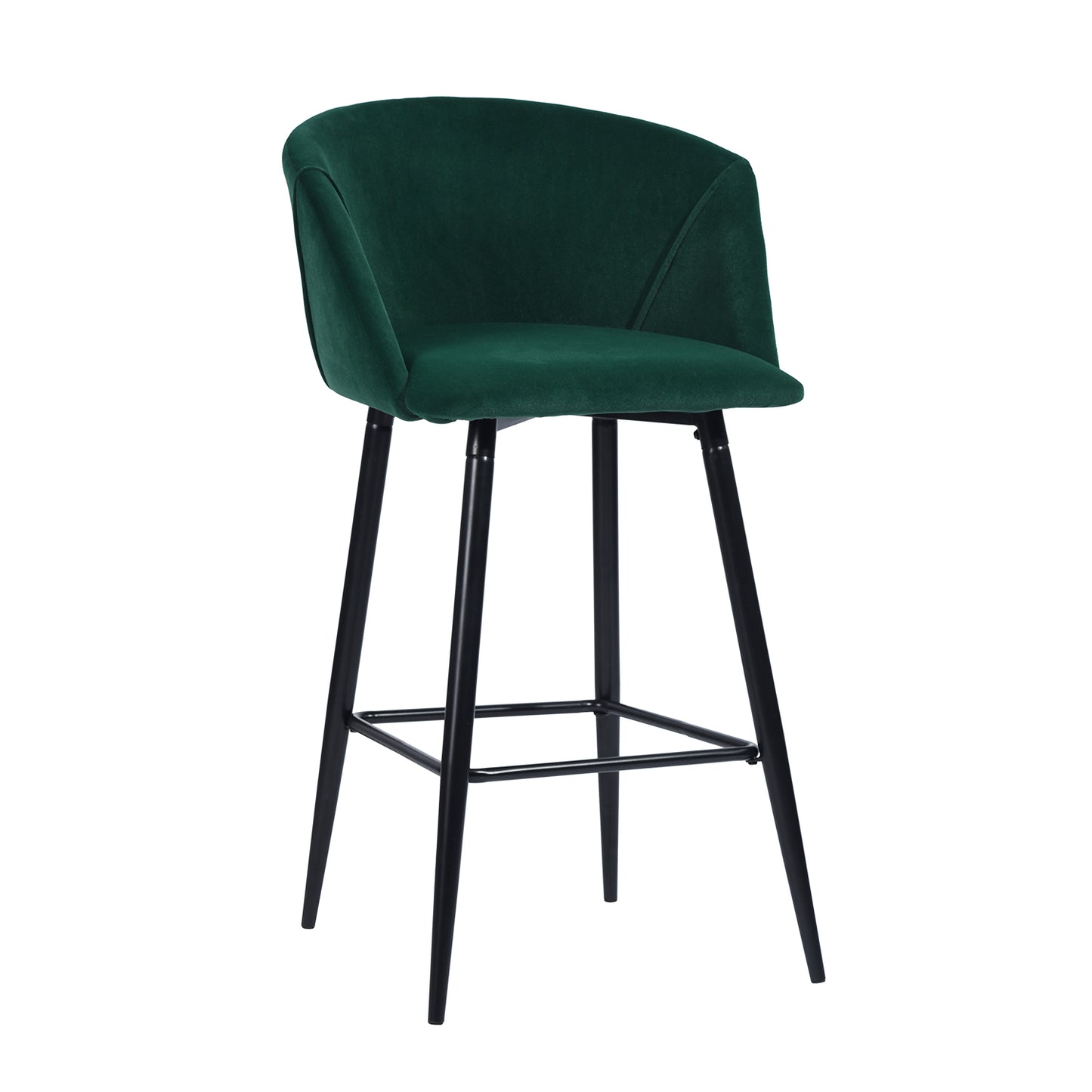 Barstools Velvet Upholstered Bar Stools Aldridge