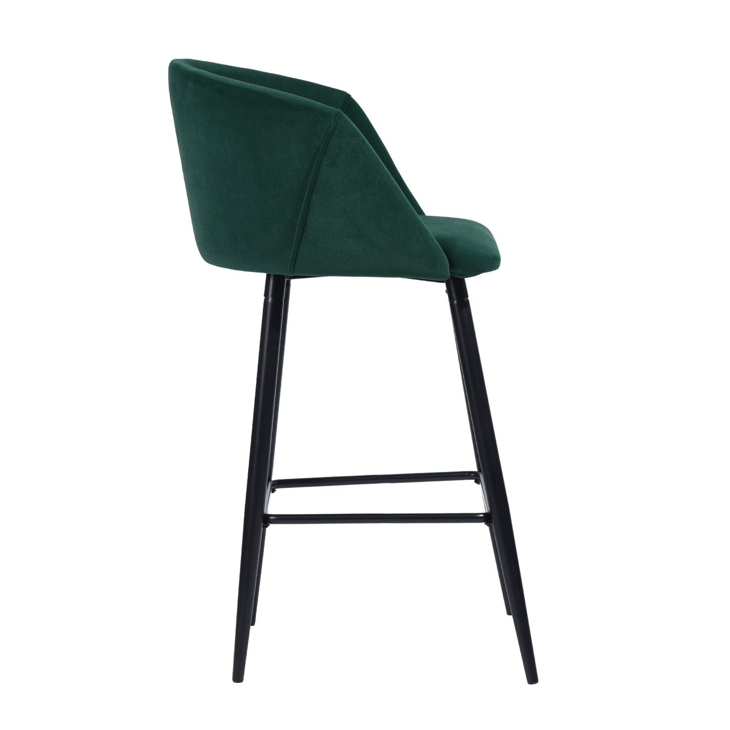 Barstools Velvet Upholstered Bar Stools Aldridge