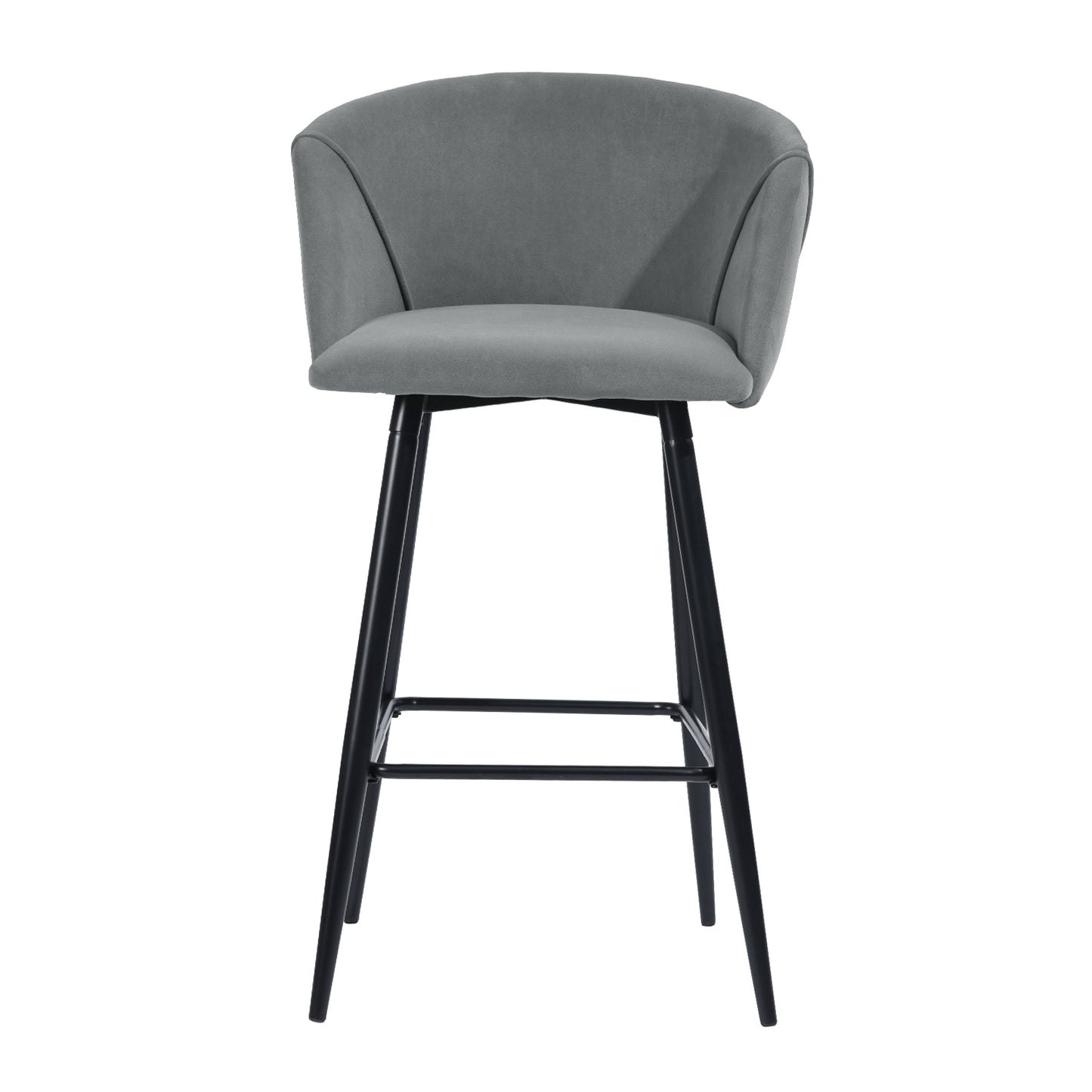 Barstools Velvet Upholstered Bar Stools Aldridge