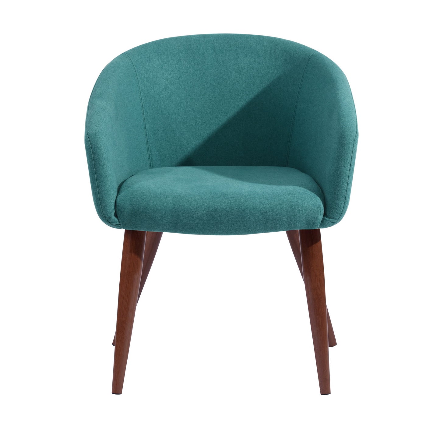 Accent Chair Fabric Upholstered Wooden Legs Side Chair Dining Chair Aokelan