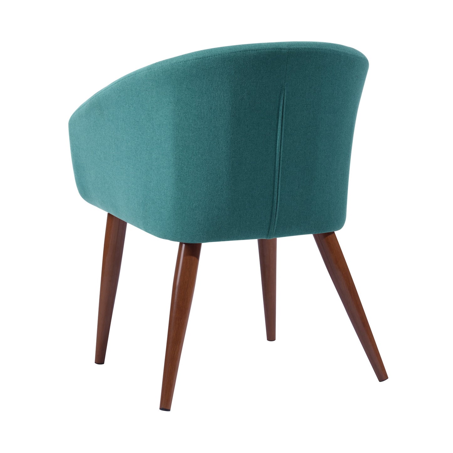 Accent Chair Fabric Upholstered Wooden Legs Side Chair Dining Chair Aokelan