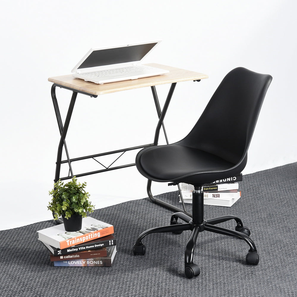 Plastic Upholstered Office Chair Task Chair Adjustable Blokhus