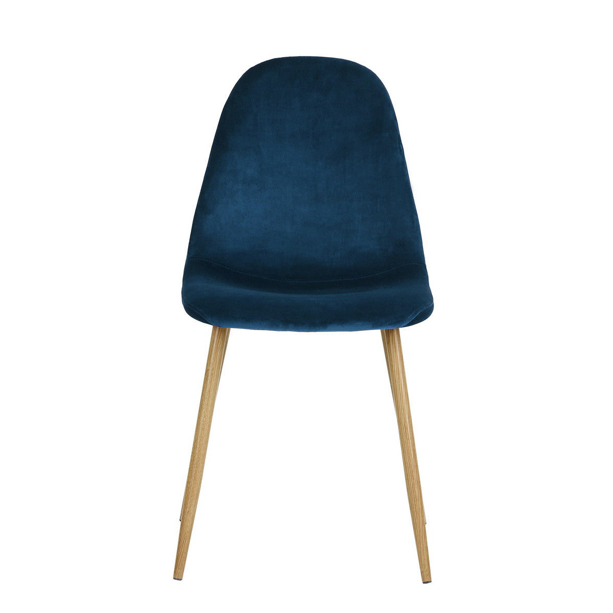 Dining Chairs Velvet Upholstered Metal Legs Charlton