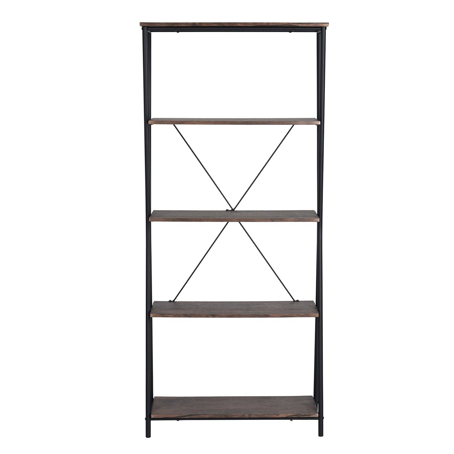 Bookcase 5 Shelves Bookshelf Storage Organizer Chopstix