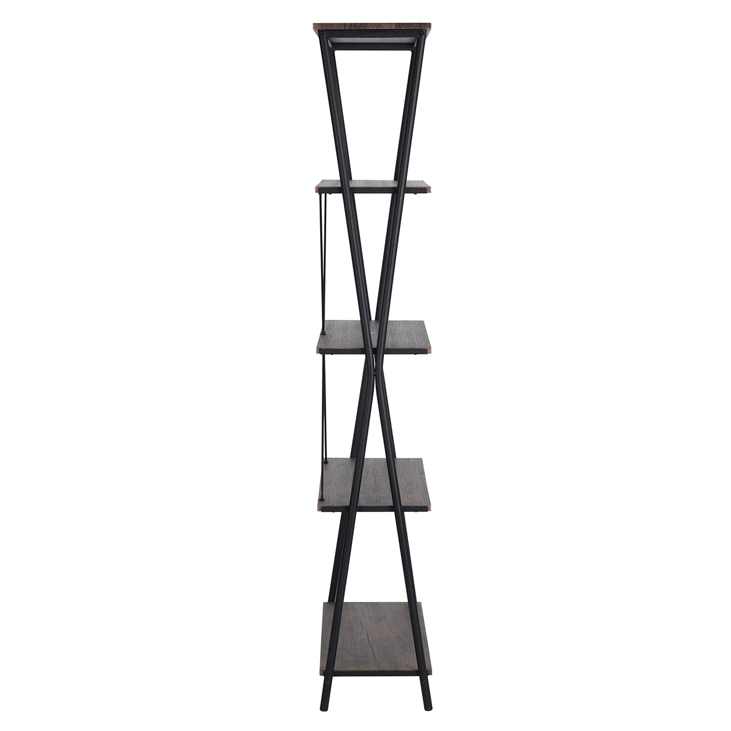 Bookcase 5 Shelves Bookshelf Storage Organizer Chopstix