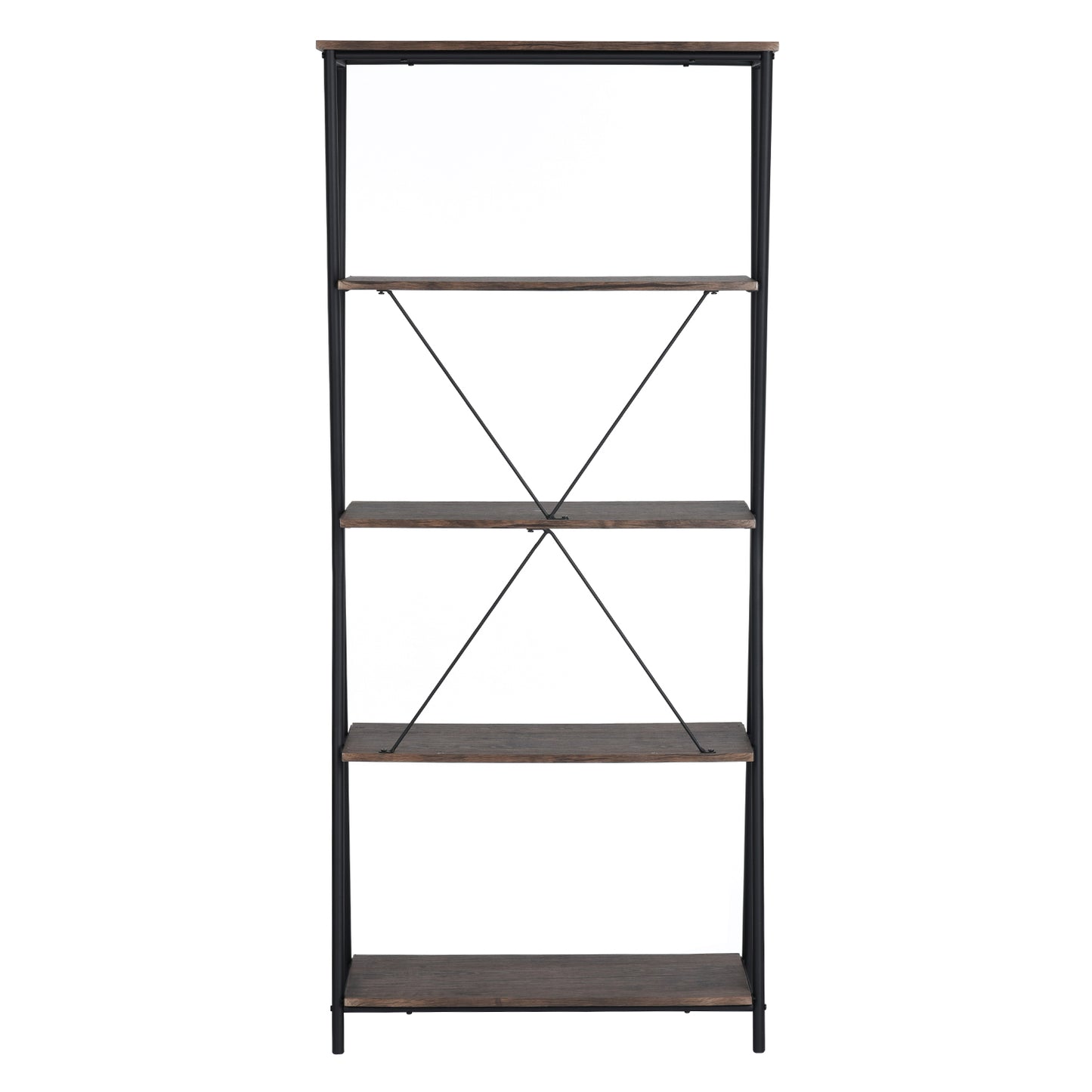 Bookcase 5 Shelves Bookshelf Storage Organizer Chopstix