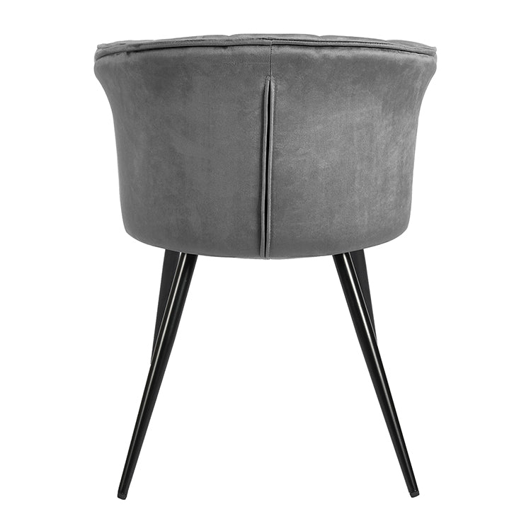 Dining Chairs Velvet Upholstered Metal Legs Doncic