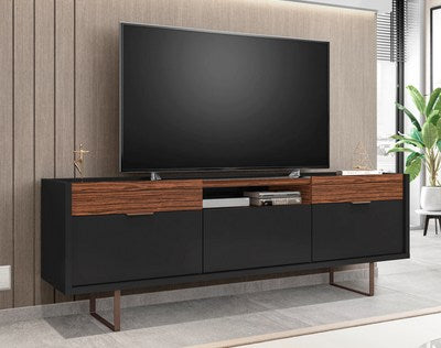 TV Stand Berlim Black/Dakota