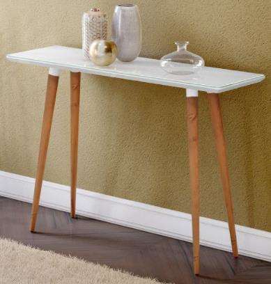 Sideboard Veneza With Glass White