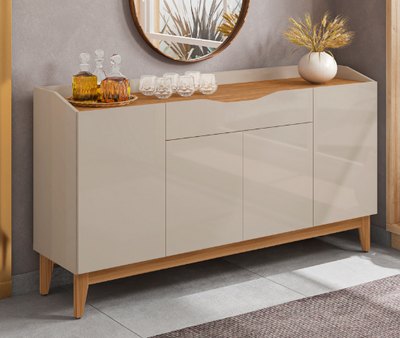 Buffet Ravena Off White/Noce