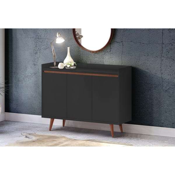 Buffet Nice With 3 Doors 1,2M Black/Dakota