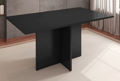 Dining Table Paris 1,6M Without Glass Black