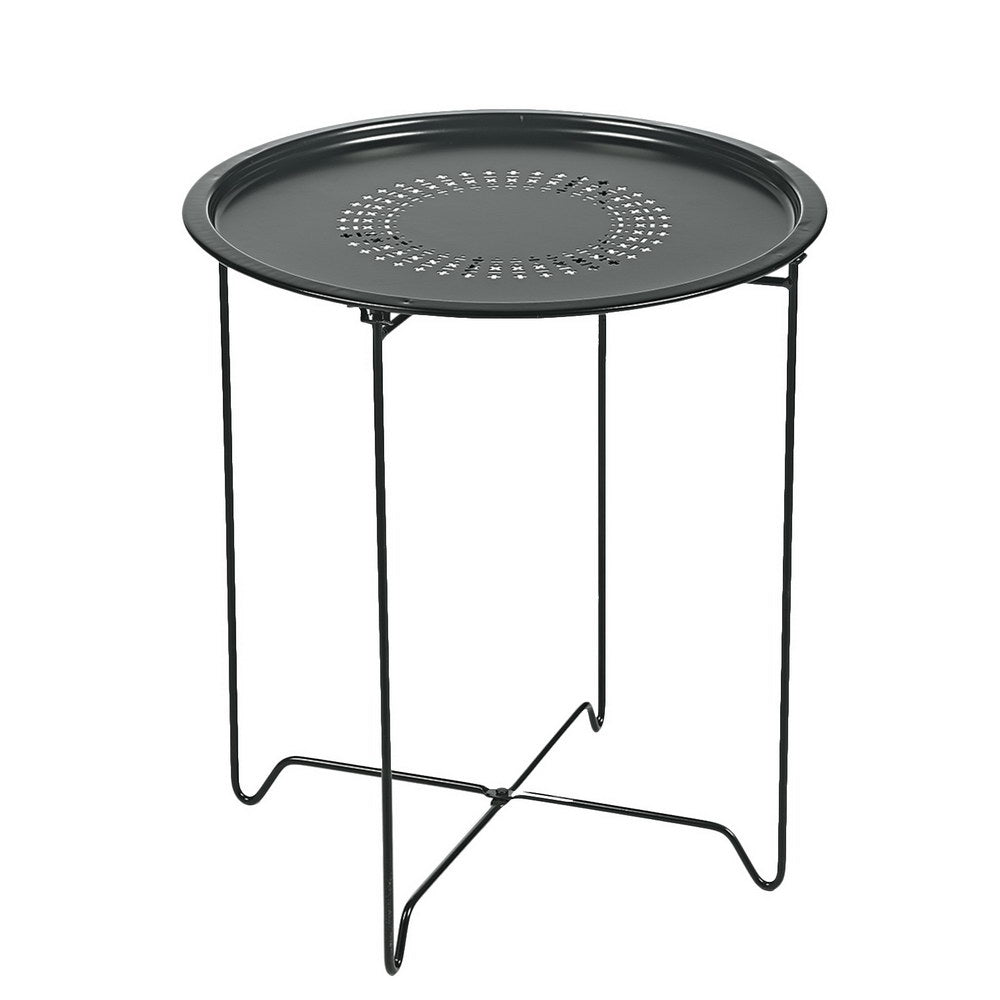 Folding Table with Removable Tray Flint