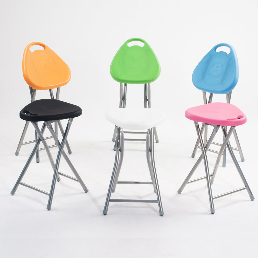 Plastic Trangel Folding Stools Gaines