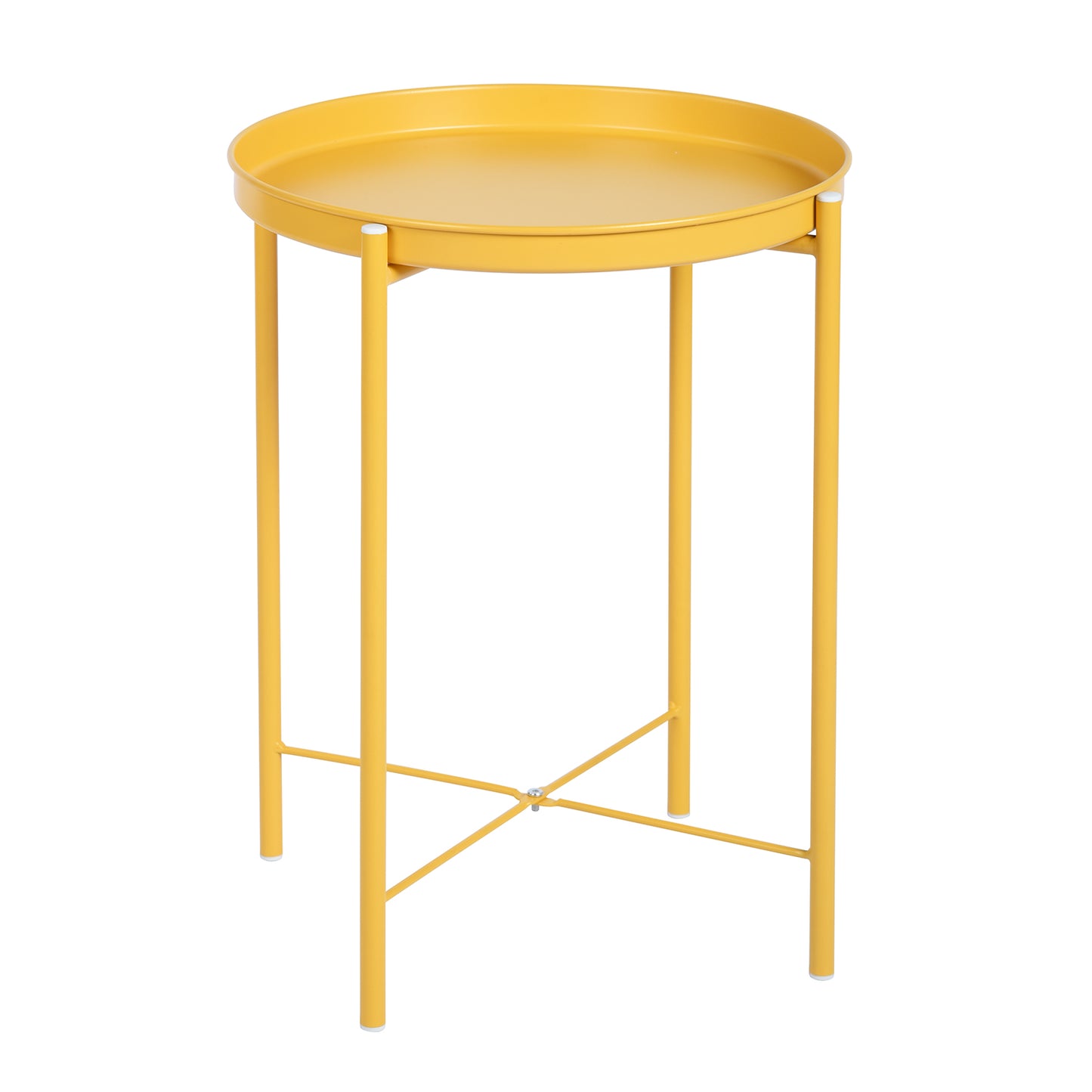 Folding Table with Removable Tray Gladom