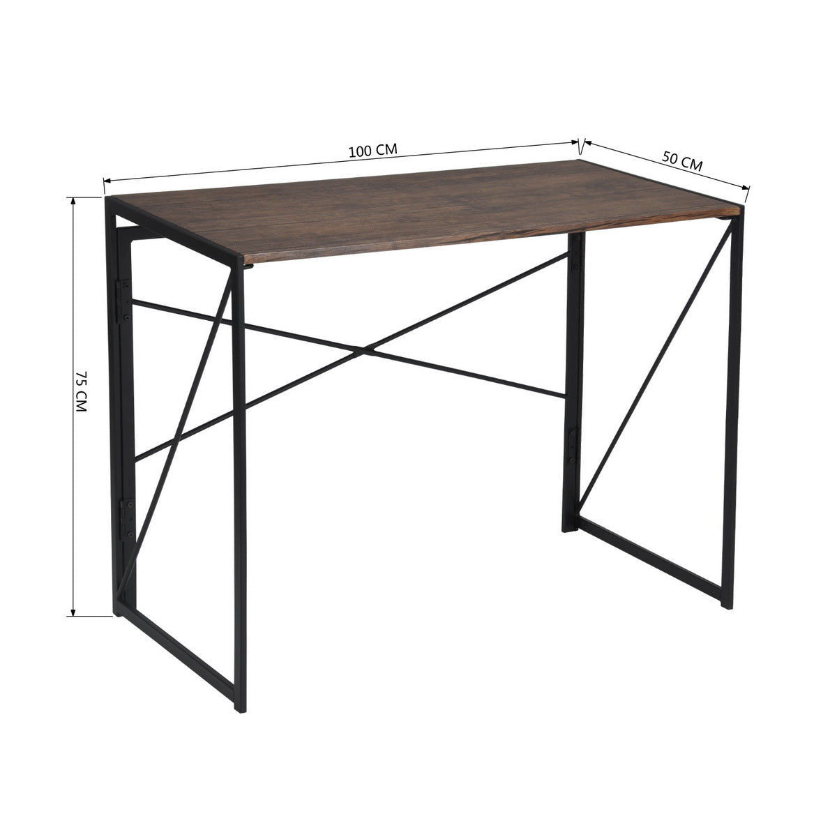 Folding Desk Writing Computer Desk Space Saving Harper