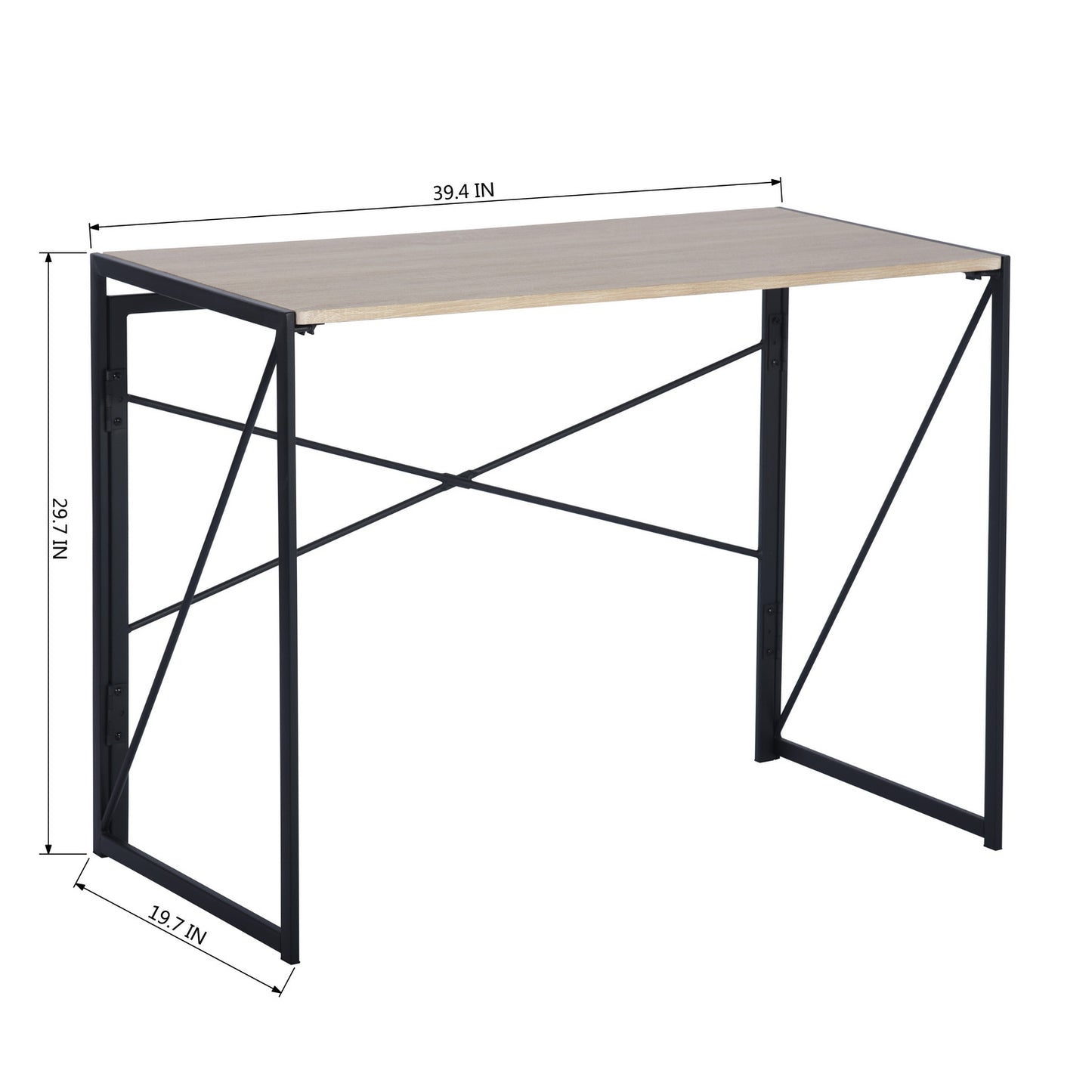 Folding Desk Writing Computer Desk Space Saving Harper