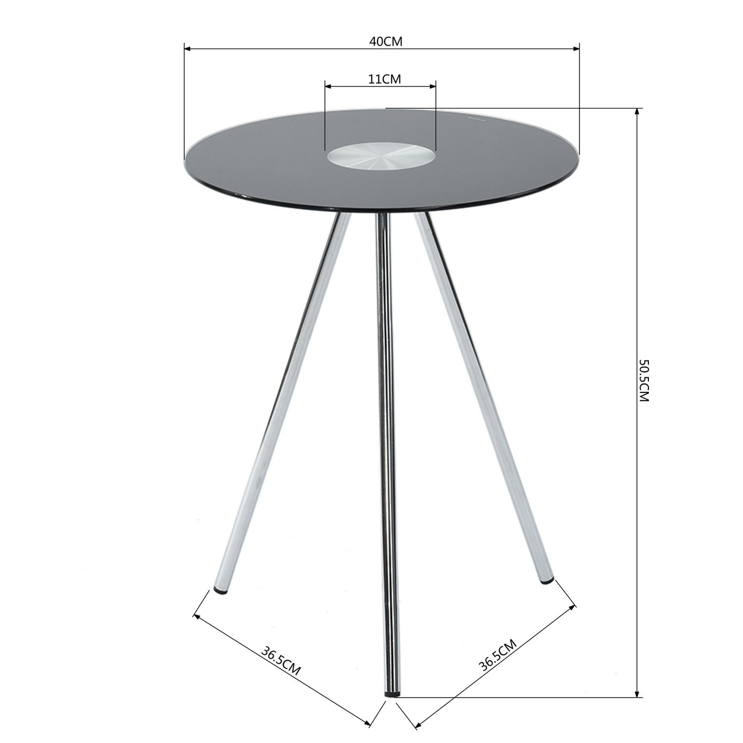 Glass Coffee Table Simple Kona