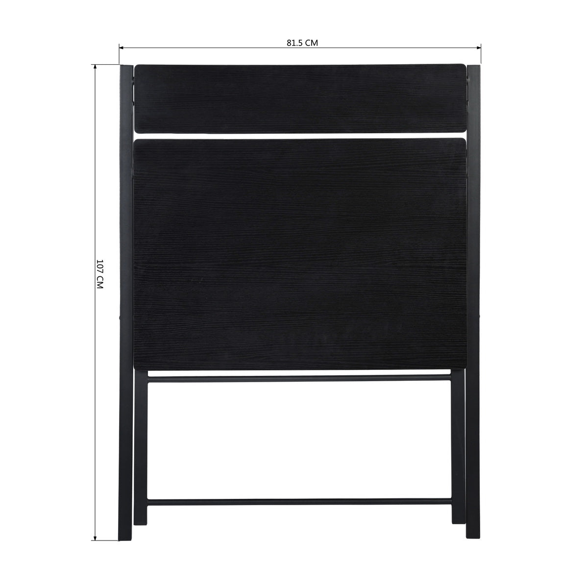 Folding Desk Writing Computer Desk with Shelf Megan