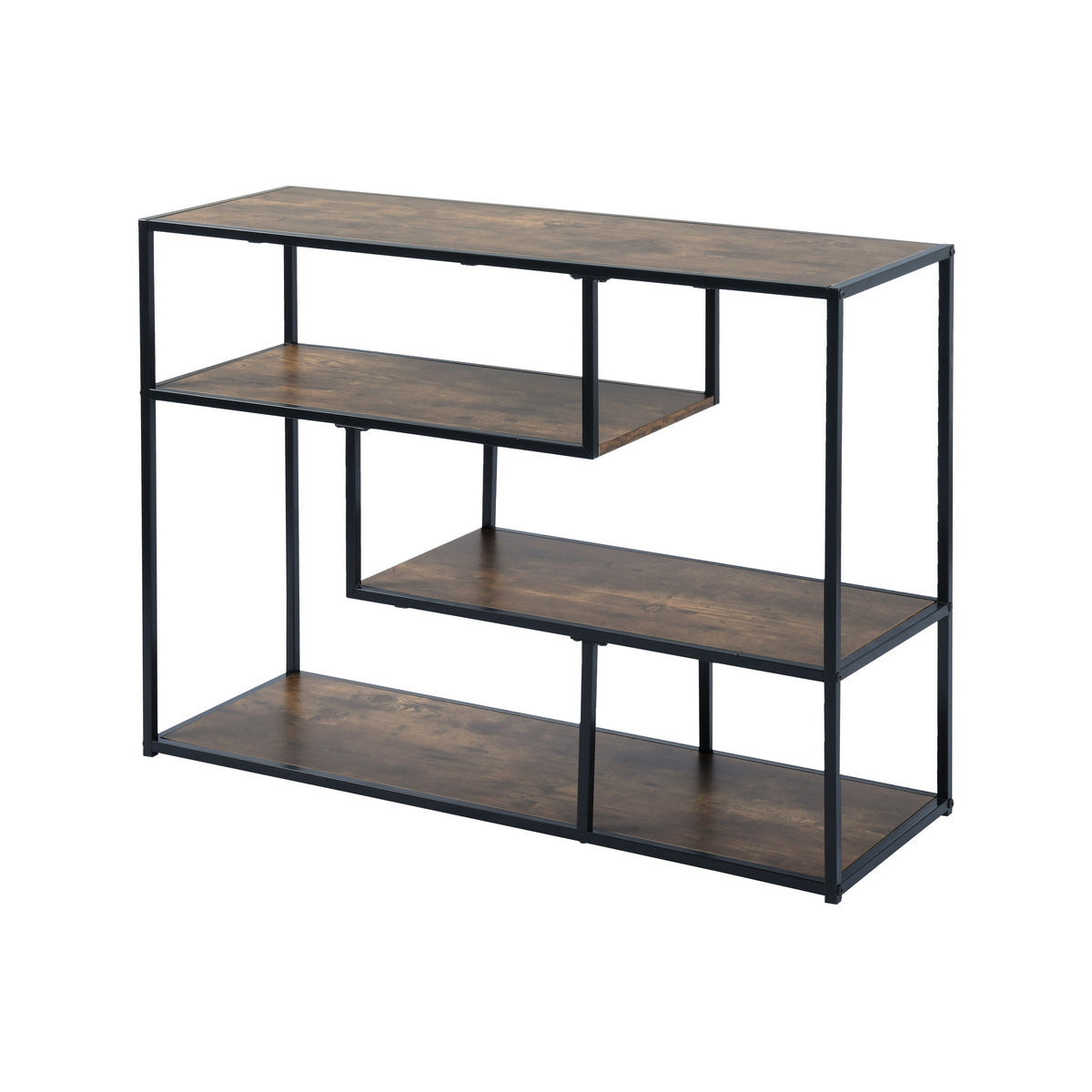 Bookcase 3 Shelves Bookshelf Storage Organizer Metacritic