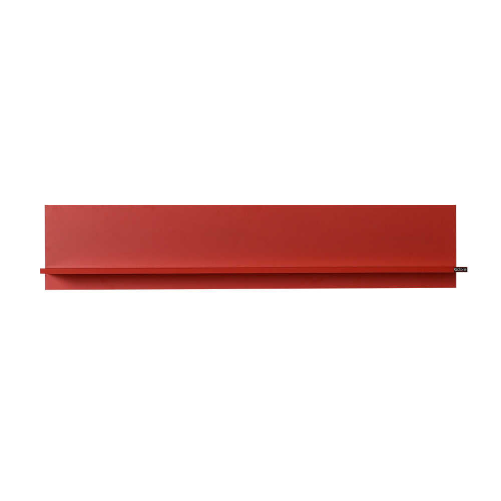 Flat Wall Shelf Red RAF