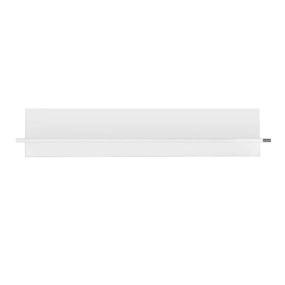 Flat Wall Shelf High Gloss White RAF