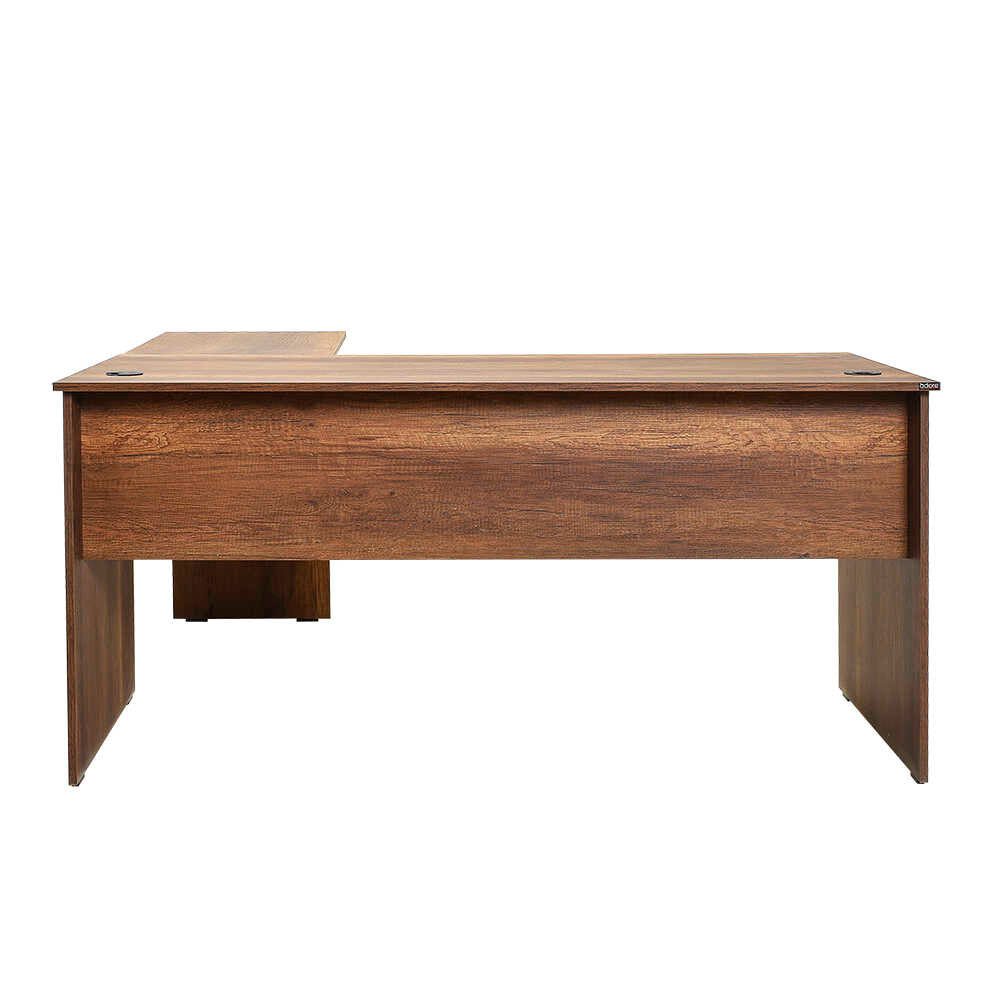 Rio Office Set L Shape Desk Oslo Walnut RMS