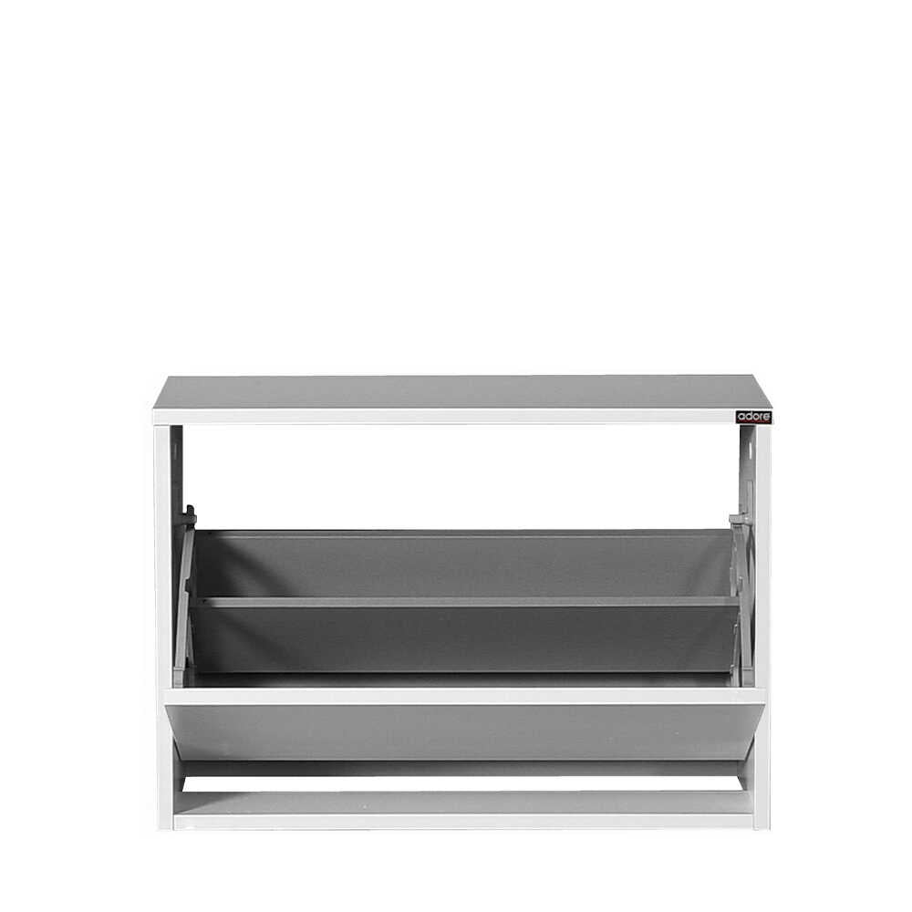 Shoe Cabinet W/ Shoe Storage White SHC