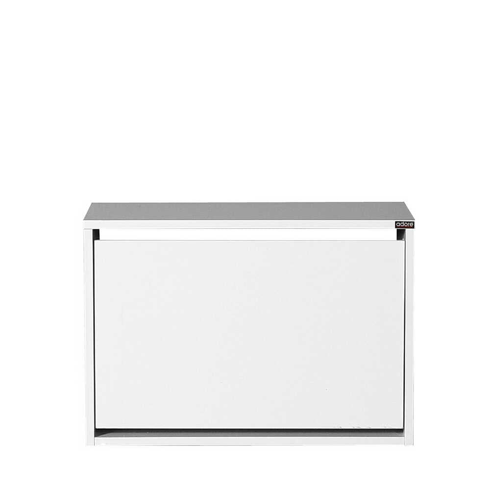 Shoe Cabinet W/ Shoe Storage White SHC