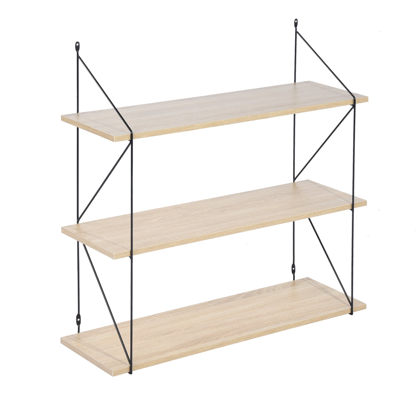 Floating Wall Shelves Decorative 3-Shelf Terzo