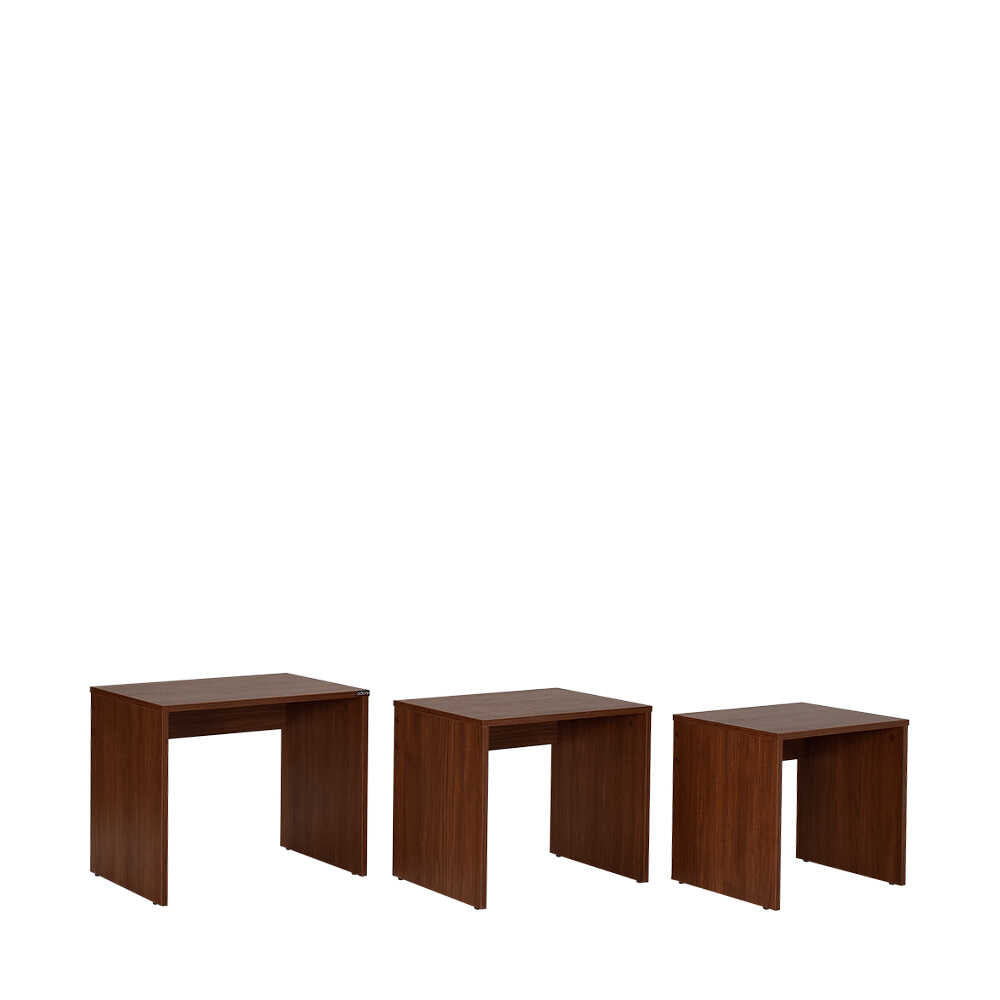 Trio Coffe Table Set Walnut SHP