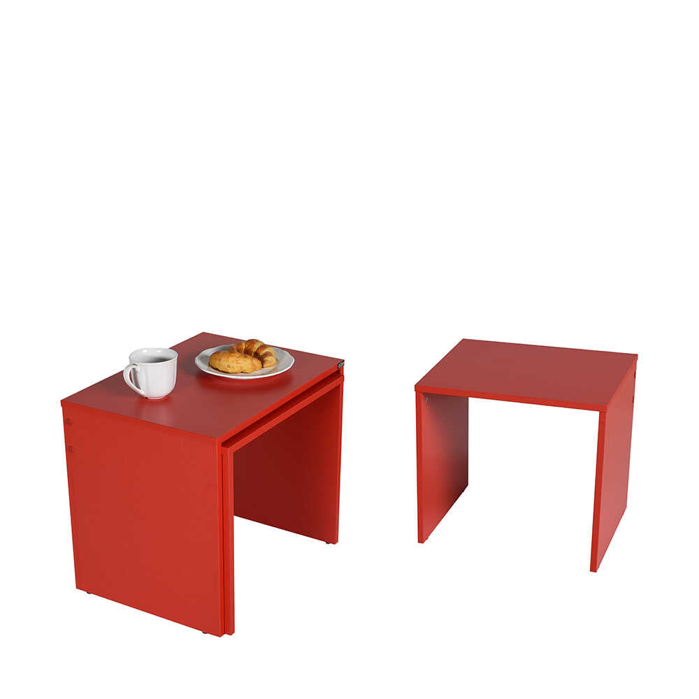 Trio Coffe Table Set Red SHP