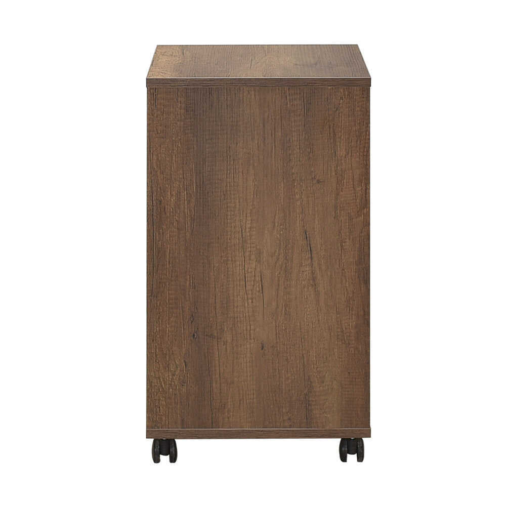 Side Table With Wheels Oslo Walnut SHP