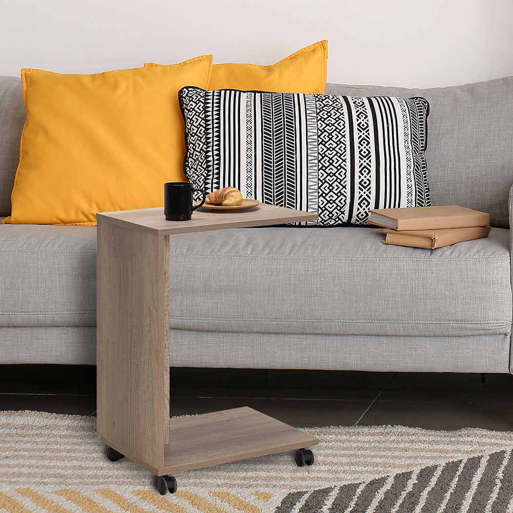Side Table With Wheels Tori SHP