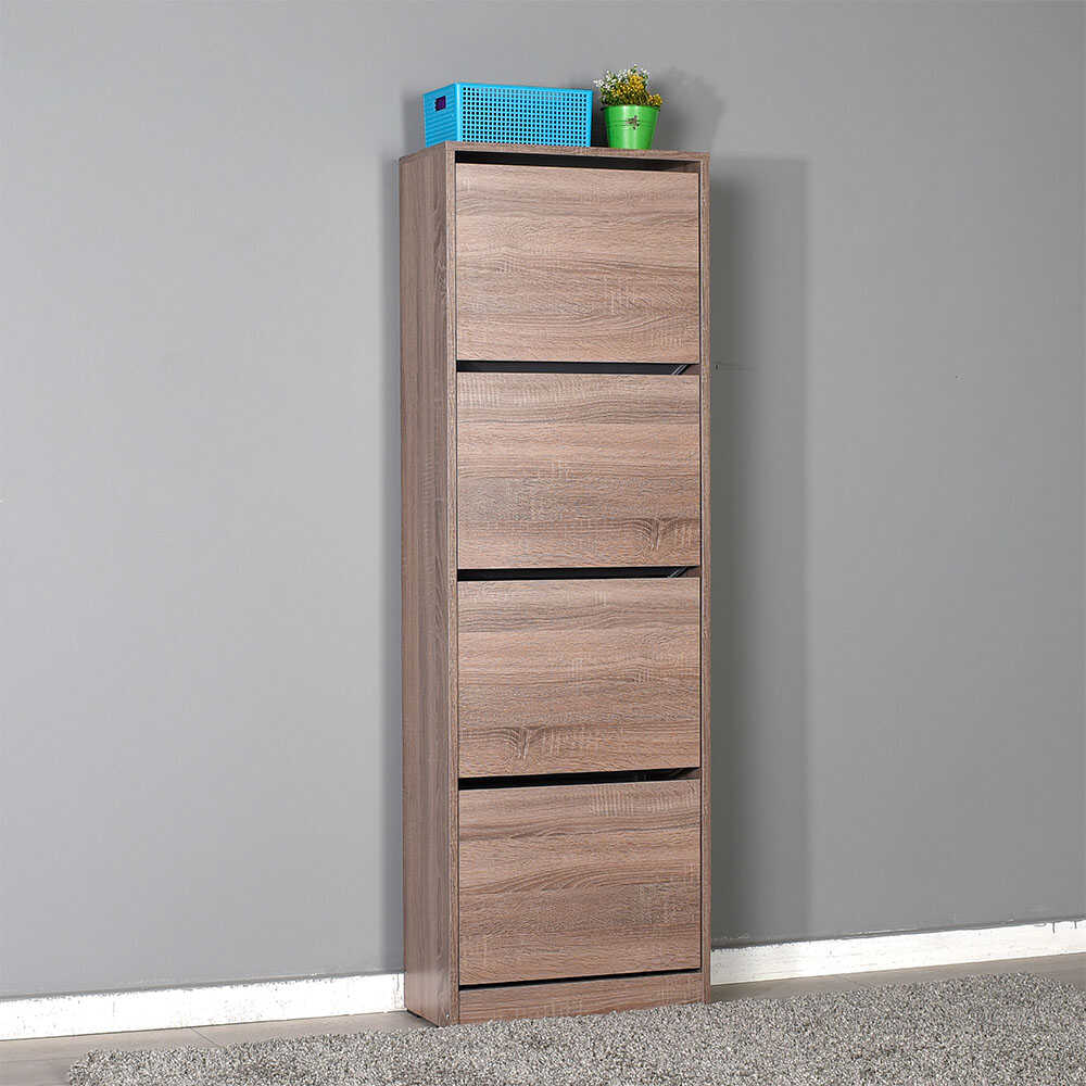 Shoe Cabinet W/ Four Section Sonoma SHC
