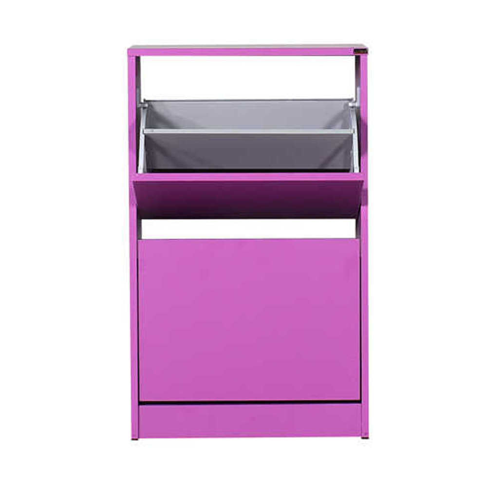 Shoe Cabinet W/ Two Section Purple SHC
