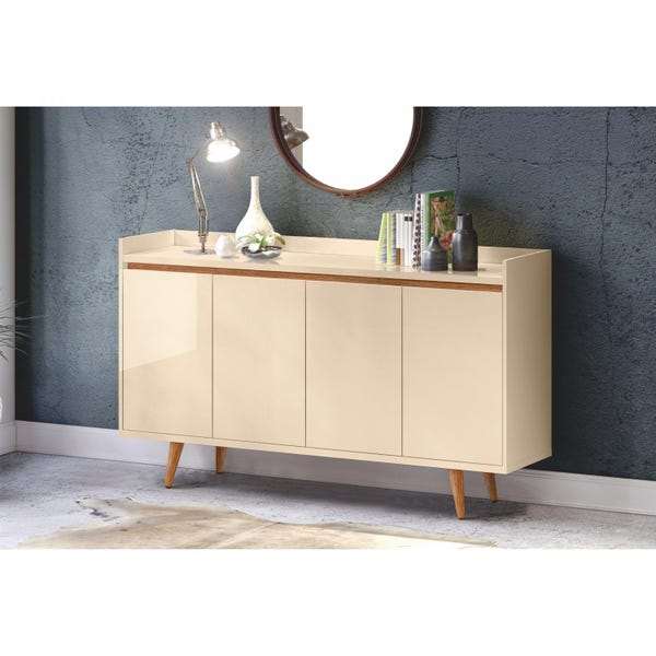 Buffet Nice With 4 Doors 1,6M Off White/Noce
