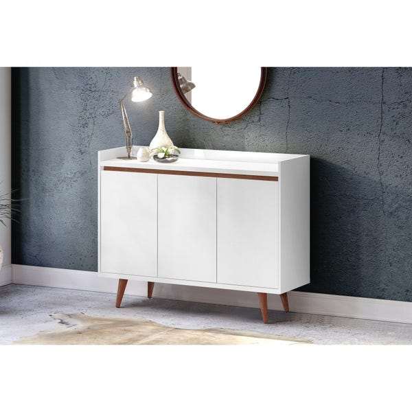 Buffet Nice With 3 Doors 1,2M White/Dakota