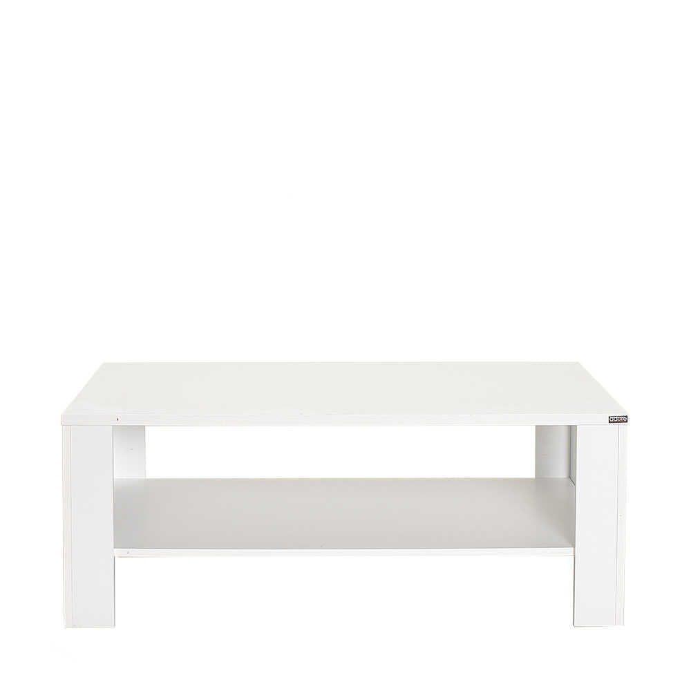 New Line Series Coffee Table W/ Adjustable Shelf Diamond White SHP