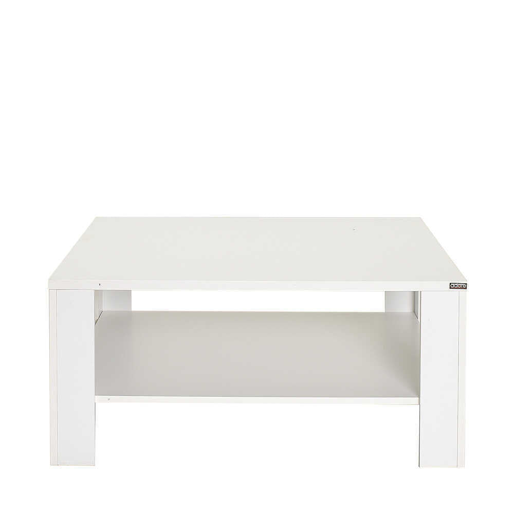 New Line Series Coffee Table W/ Adjustable Shelf Diamond White SHP