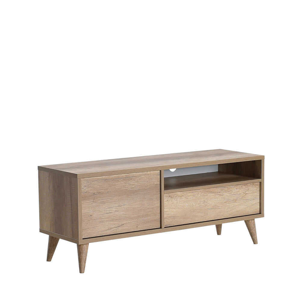Retro Tv Stand W/ One Drawer & One Section Tori TVR