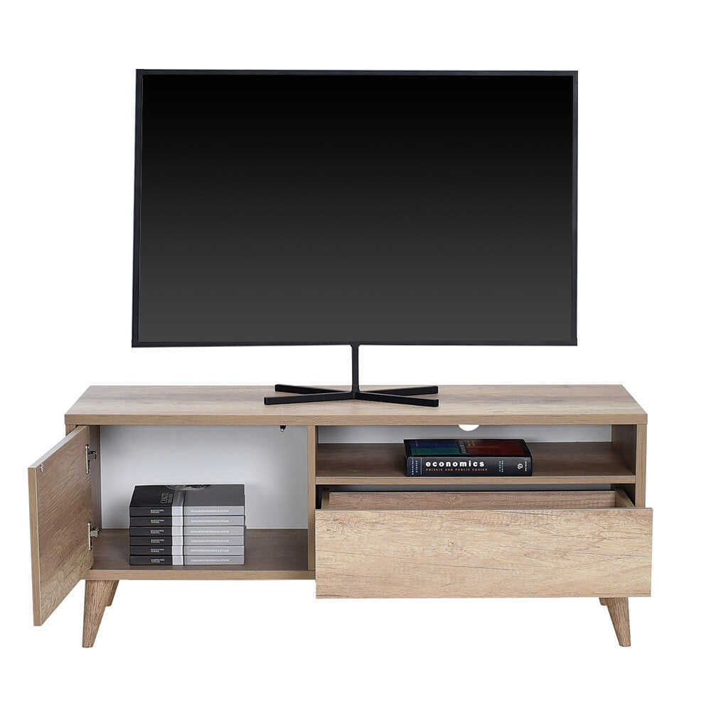 Retro Tv Stand W/ One Drawer & One Section Tori TVR
