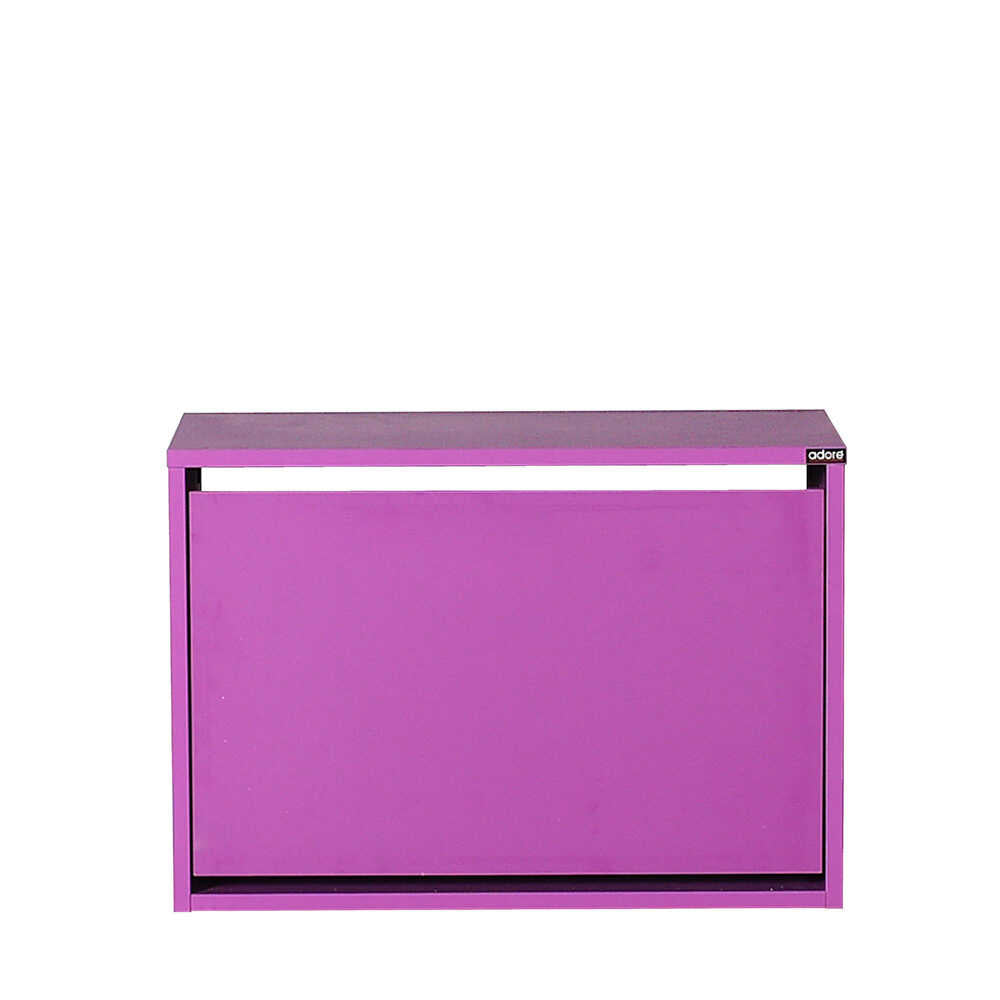 Shoe Cabinet W/ Shoe Storage Purple SHC