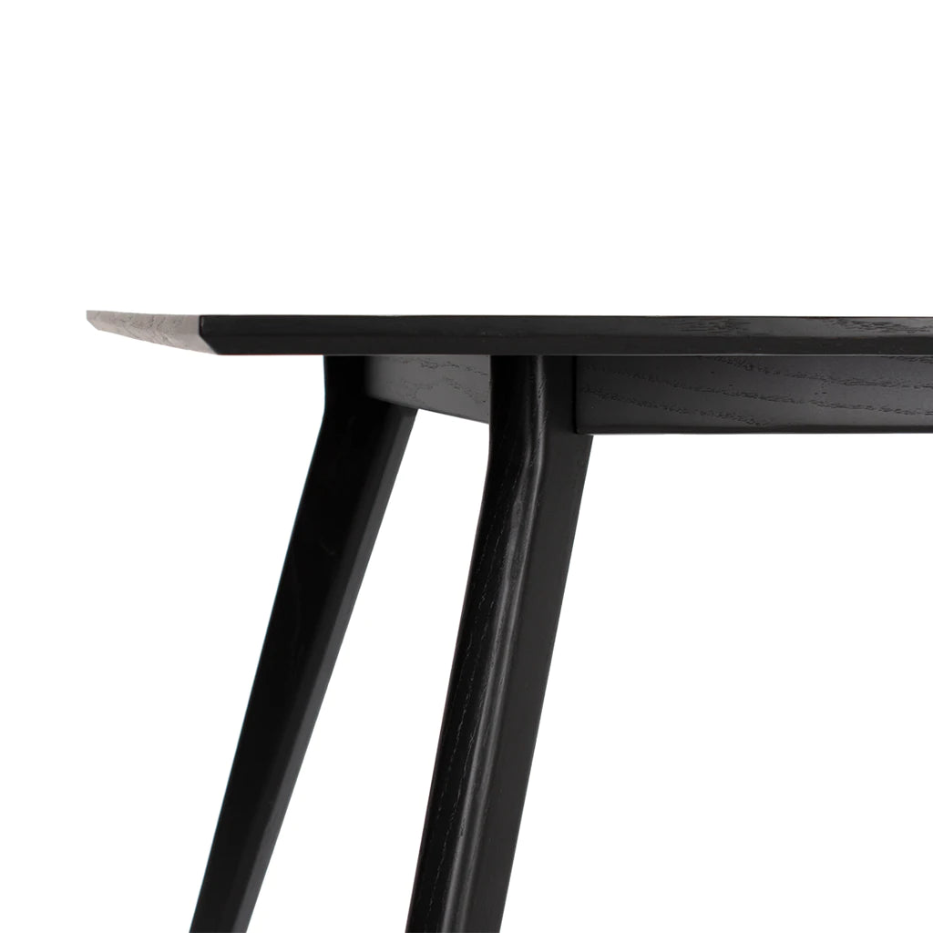 Dining Table Ukko for 6 Pax (Black)